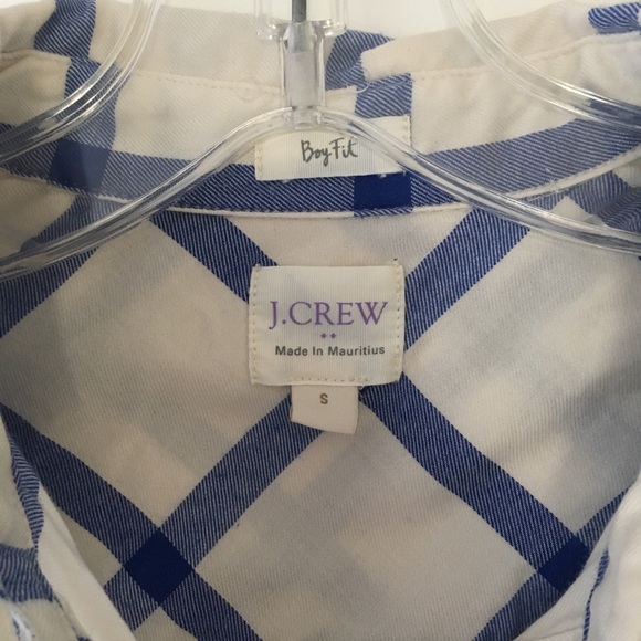 J. Crew Flannel Shirt in Boy Fit - Picture 4 of 5